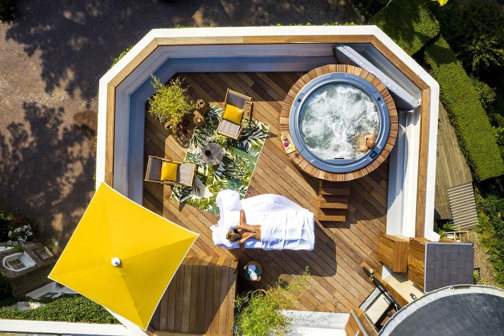 Domaine Saint Clair - Le Donjon Hotel Etretat Ngoại thất bức ảnh
