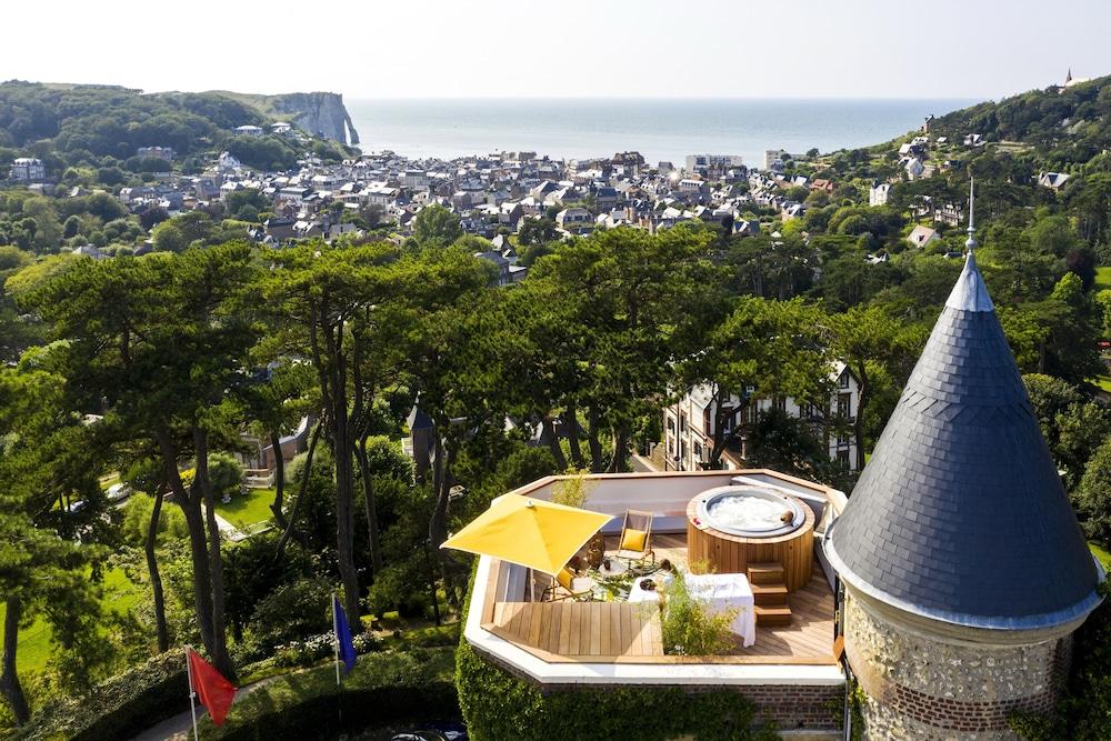 Domaine Saint Clair - Le Donjon Hotel Etretat Ngoại thất bức ảnh